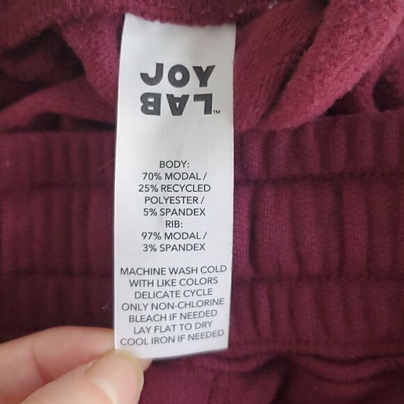 JoyLab Maroon Joggers Women's Size XS - Picture 9 of 11